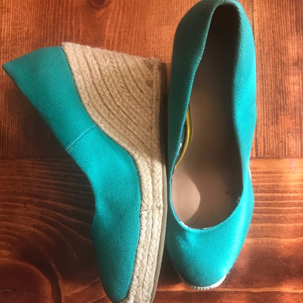 Teal Wedges